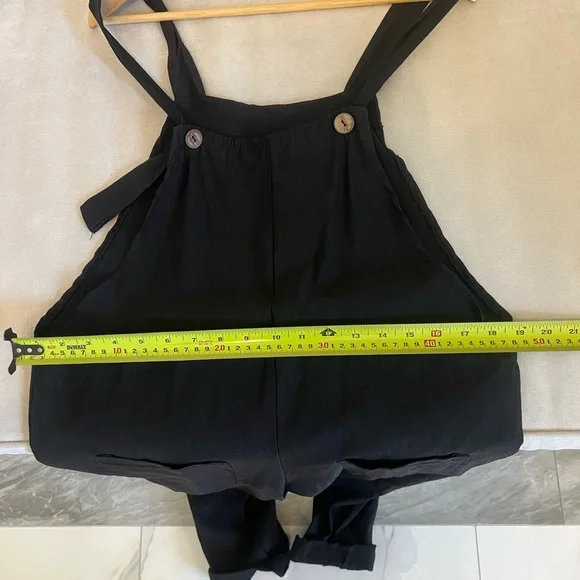 Venti6 Black Overalls - One Size (but more of a XS/S) - Picture 2 of 4